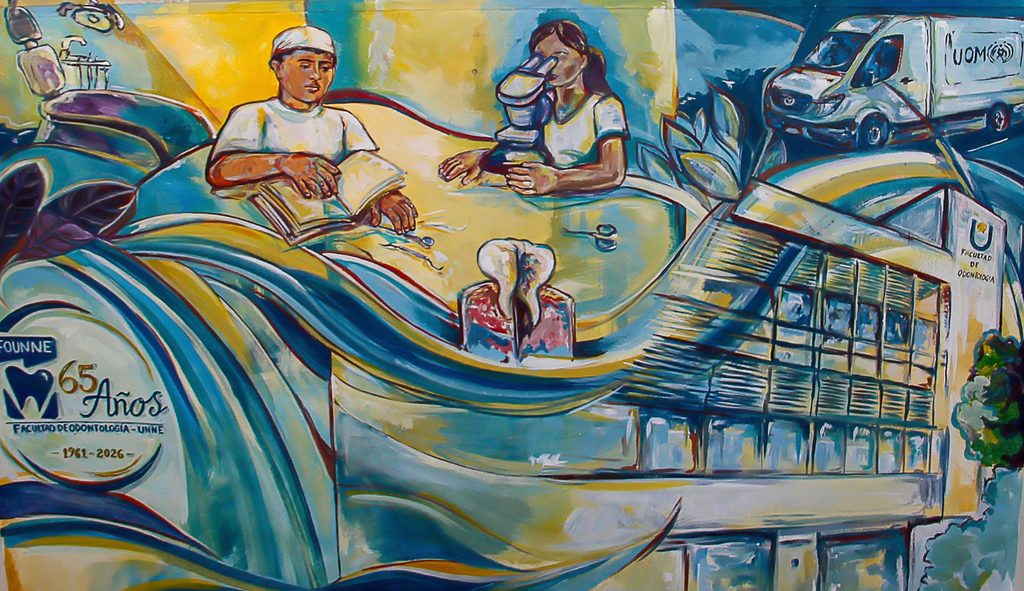 65° Aniversario: Un mural rinde homenaje a la rica historia de FOUNNE